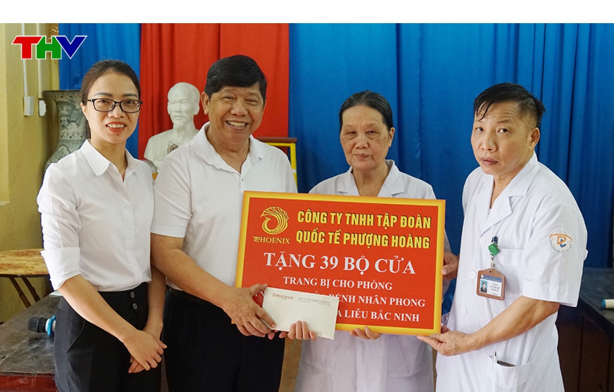 Tập đoàn Quốc tế Phượng Hoàng hành trình yêu thương ở Bệnh viện Da liễu Bắc Ninh
